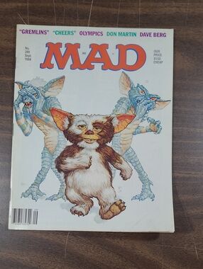 MAD Magazine Issue No. 249 (Sept. 1984) - White Cover with Colorful Illustration
